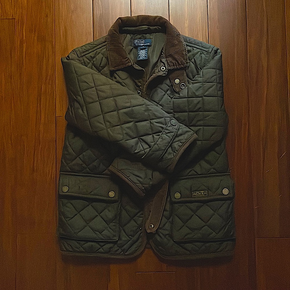 Boys Polo quilted jacket